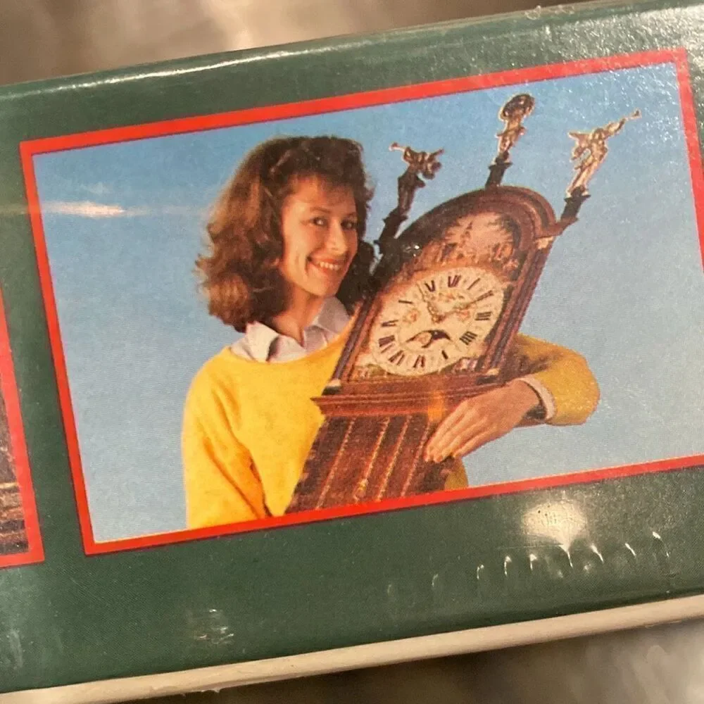 VTG 1984 Jumbo Dutch 1000 Piece Puzzle 54” Clock SEALED NEW